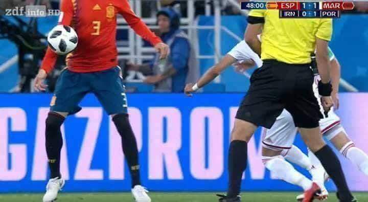 Mohamed1Atik's tweet photo. #var_is_bullshit #FifaWorldCup2018  #Morocco https://t.co/AA8zsugsaT