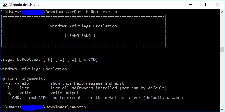 KitPloit's tweet image. BeRoot For Windows - Privilege Escalation Project j.mp/2KbTPER #BeRoot #Exploitation #PostExploitation #PrivilegeEscalation