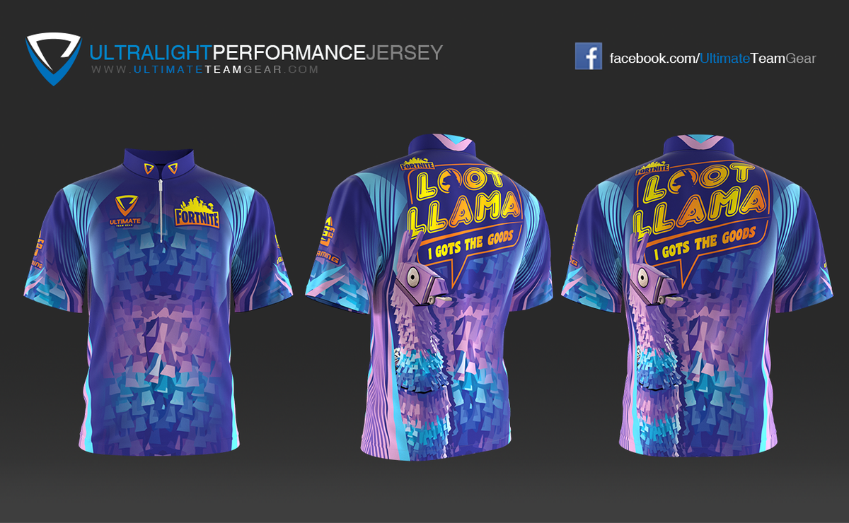 <a href="/EpicGames/">Epic Games Store</a> <a href="/FortniteGame/">FortniteGame</a> Big fans of yours! We would love to work with you to design and manufacture quality professional jerseys. Specifically designs after our favorite character skins would be EPIC! UltimateTeamGear.com