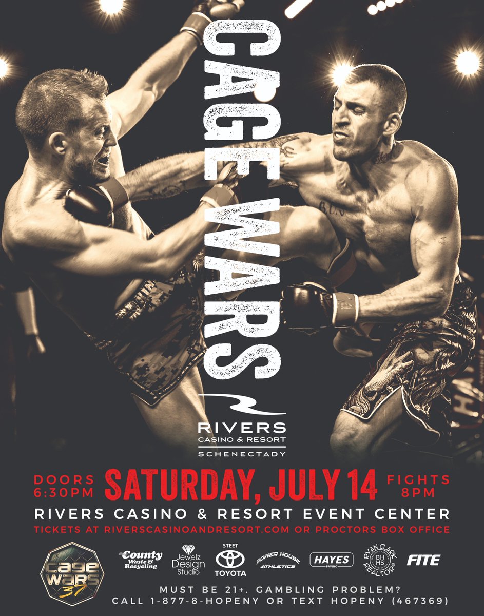 Head to our Facebook page to have a chance at winning 2 free tickets to @CageWarsNY on July 14! 👊💥 bit.ly/2rMAFNT