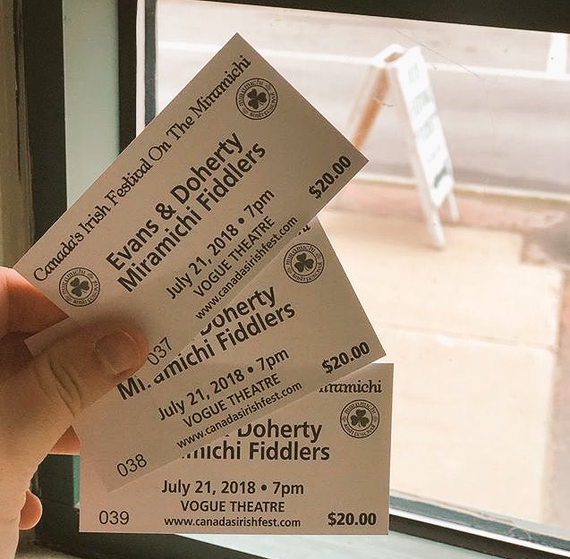 We are excited to feature the legendary Evans &amp; Doherty + Miramichi Fiddlers, Saturday July 21st at Vogue Theatre. Pick up your tickets today. #CanadasIrishFest #IrishProud <a href="/KVickers/">Kevin Vickers</a> @irishradioca @candaymon2018 @959sunfm <a href="/993TheRiver/">993TheRiver</a> <a href="/VanessaVVCBC/">Vanessa Vander Valk</a> @JonnaBrewerCBC <a href="/canadaireland/">Canada in Ireland</a>