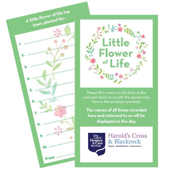 Our Lady's Hospice & Care Services (@ourladyshospice) on Twitter photo Sponsor a flower to honour the memory of someone special and you'll be helping to refurbish the ward in Blackrock Hospice #LittleFlower olh.ie/littleflower Sponsor a flower to honour the memory of someone special and you'll be helping to refurbish the ward in Blackrock Hospice #LittleFlower olh.ie/littleflower