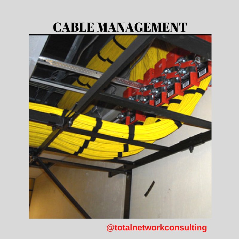 Total Network Consulting On Twitter Cable Management Both