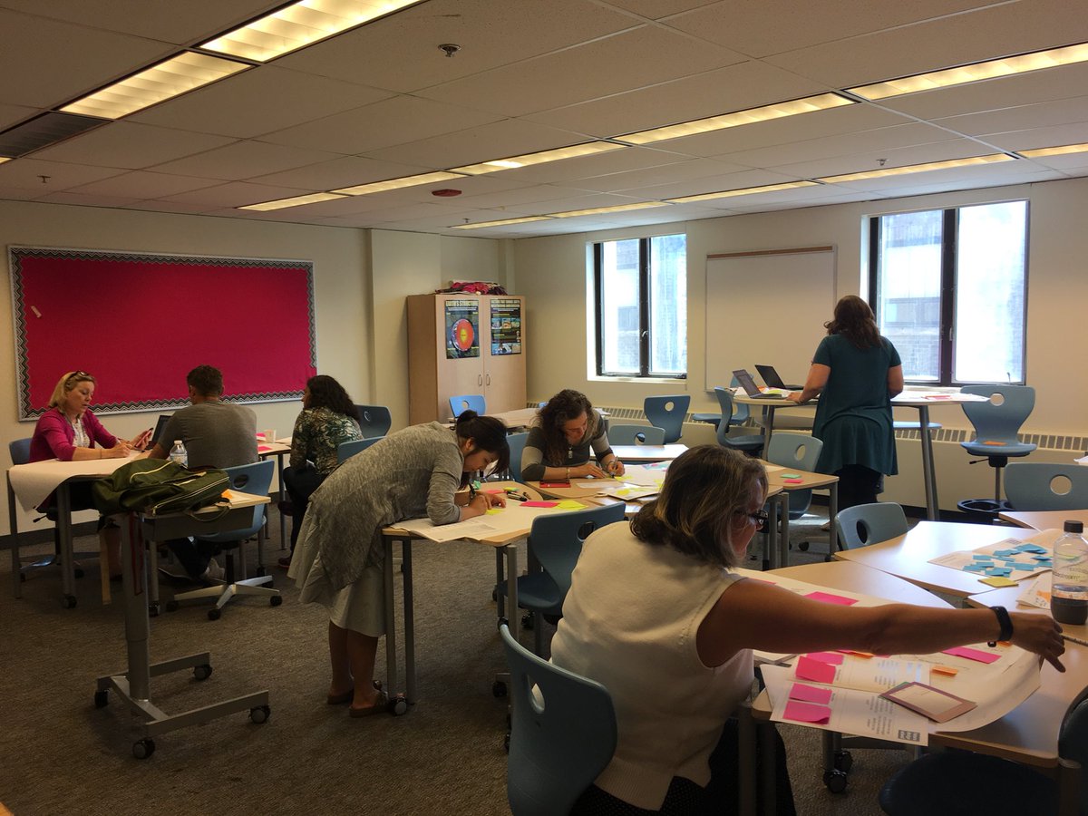 fdesignschool's tweet image. Collaborating and process mapping a unit plan to create an incredible project-based learning experience for students. These educators are in the zone 💪⚡️#FDSInnovates #pbl #cisopd