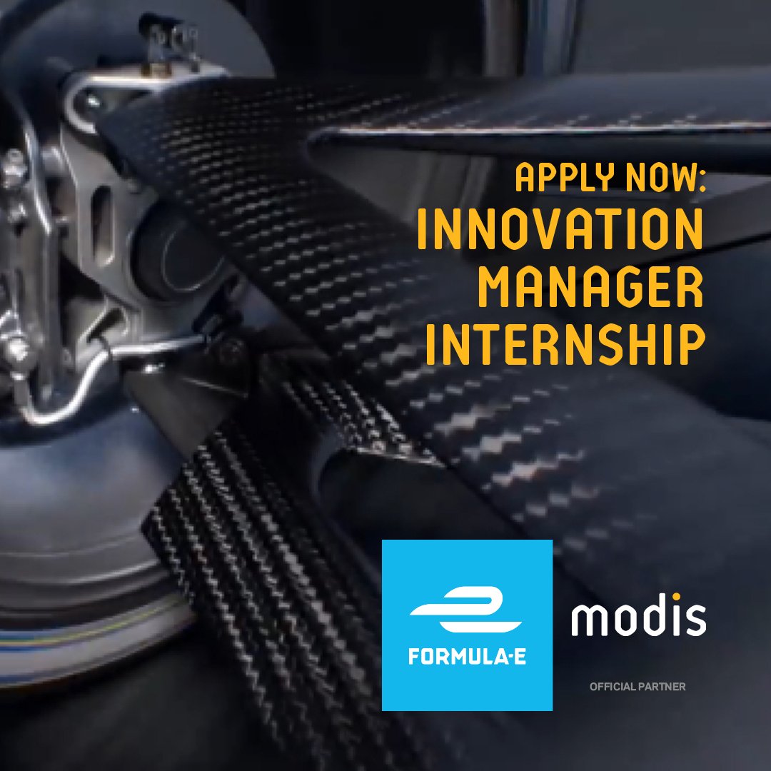 ModisDE's tweet image. Letzte Chance für die #InnovationManagerChallenge – bist du bereit für die Chance deines Lebens? Bewirb dich noch bis zum 01.07. für ein exklusives Praktikum bei @ABBFormulaE unter modis.com/innovation-man… 
 #FiaFormulaE #EMobility #ConnectSmarter
