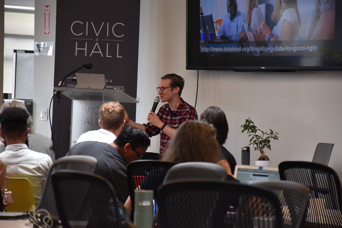 CivicHall's tweet image. THANK YOU to @MicrosoftNY &amp;amp; @DataKind for last week&apos;s #MachineEatable!