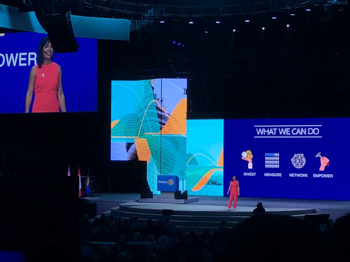 RotaractAU's tweet photo. Great tips for how to work in WASH (Water, Sanitation and Health) projects from Dr. Isis Mejias #Rotary18 #Rotaract18 https://t.co/Y94ZWt5BCn