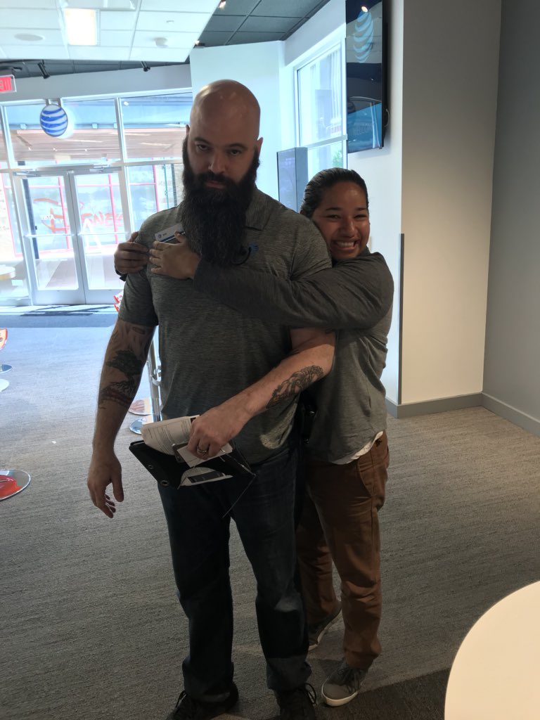 GigiWingz's tweet photo. I came back to work fiiiinally & will(bodyguard)πͺπ½ getting cmall a DTV Now!!! #mysupport #DEprocess @MrThomasATT @JosephJATT1 @MrsJaronfelder @TheFirstNetGuy https://t.co/L5C9sdKrS3