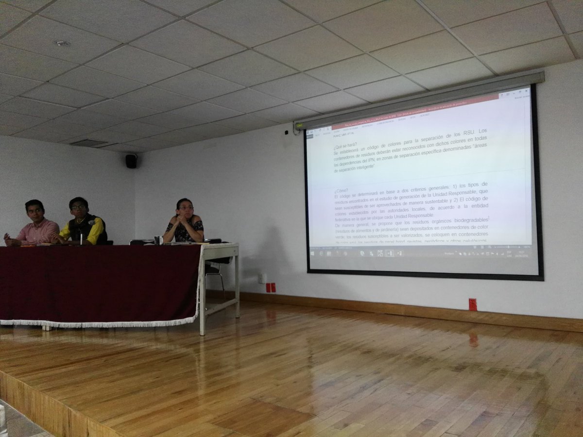 cpsipnmx's tweet photo. Reunión con autoridades de las Escuelas de NMS y NS para revisión de Líneas Base de Residuos Sólidos Urbanos y de Manejo Especial.
#ComisiónInstitucionalDeResiduos
#EstudiosDeGeneración
#IPNsustentable
@IPN_MX https://t.co/4AG7cX7ecf