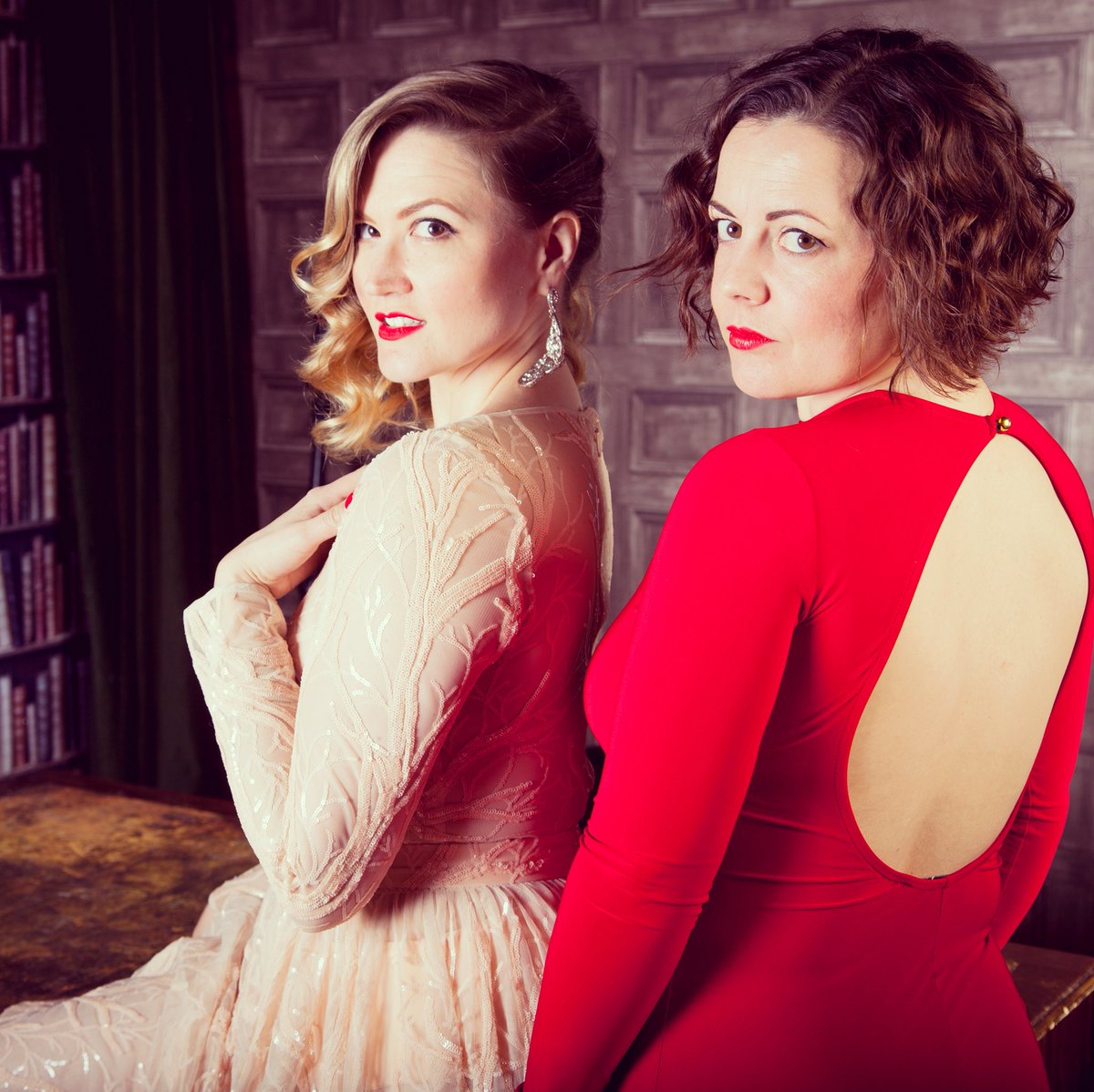 We are preparing ourselves. For tomorrow: we dance. (*DISCLAIMER* whether what we do is technically allowed to be described as “dance” is open to interpretation) bit.ly/bebeandlunaatz… for tickets! #bebeandluna #cabaretfarce