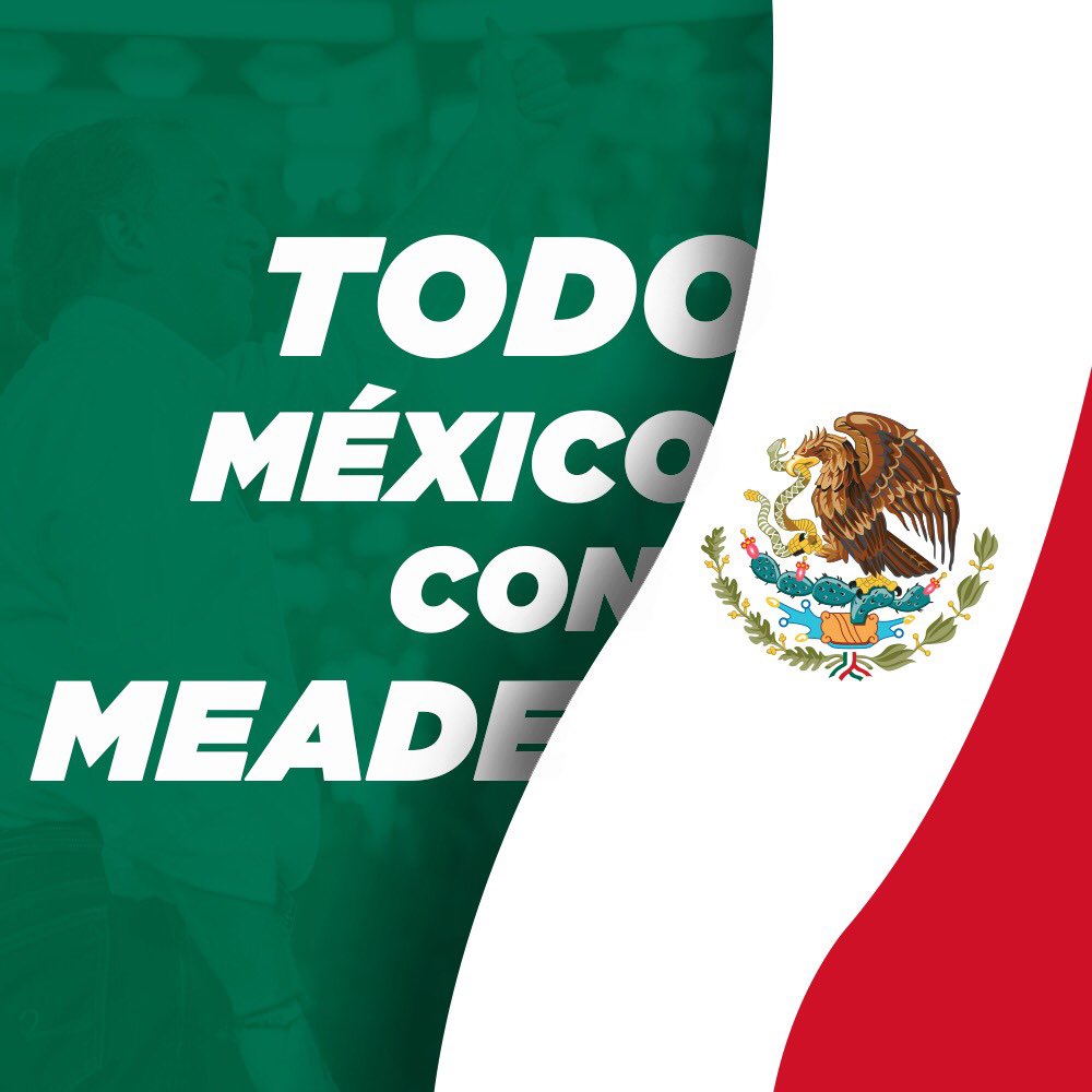 yopormexico2018's tweet photo. #TodoMéxicoConMeade porque representa la unidad, el desarrollo y la tranquilidad de necesita nuestro país. Este domingo #YoPorMeade #VotaMeade #YoPorMéxico https://t.co/14dZR8DJxd