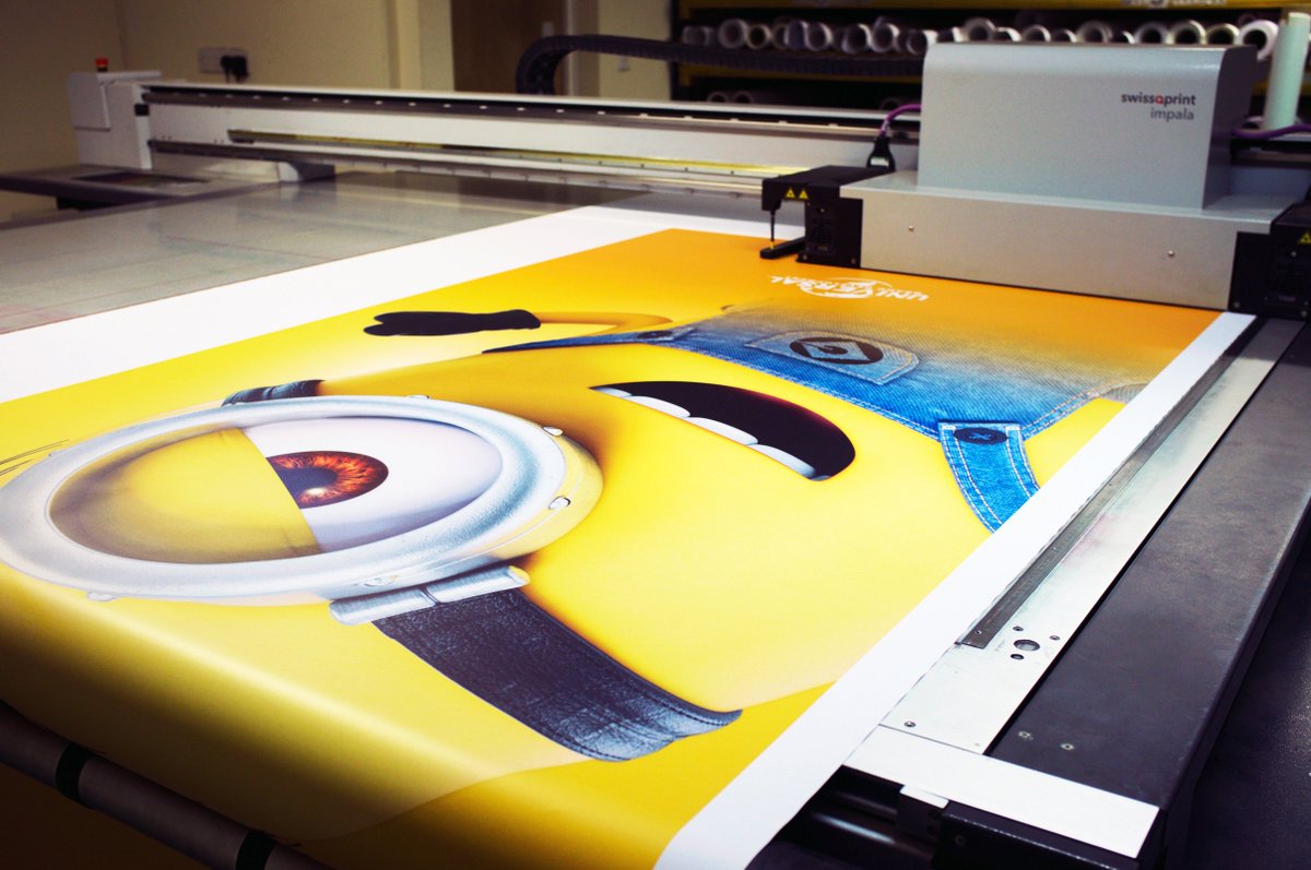 bigprintinguk's tweet photo. Artwork to show off the vibrancy of our inks doesn't come much better than this... #design #minions #bright #colourful #vibrant #inks #uvflatbed #largeformat #print #bigprinting #vibrancy #digitalprint #banner #artwork https://t.co/Fk7XoxSMss