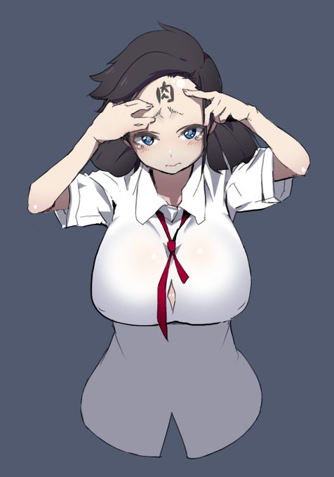 漫ちゃん。
頑張って髪留めフリーハンドで描いてたのに見えなくなった悲しみよ。 