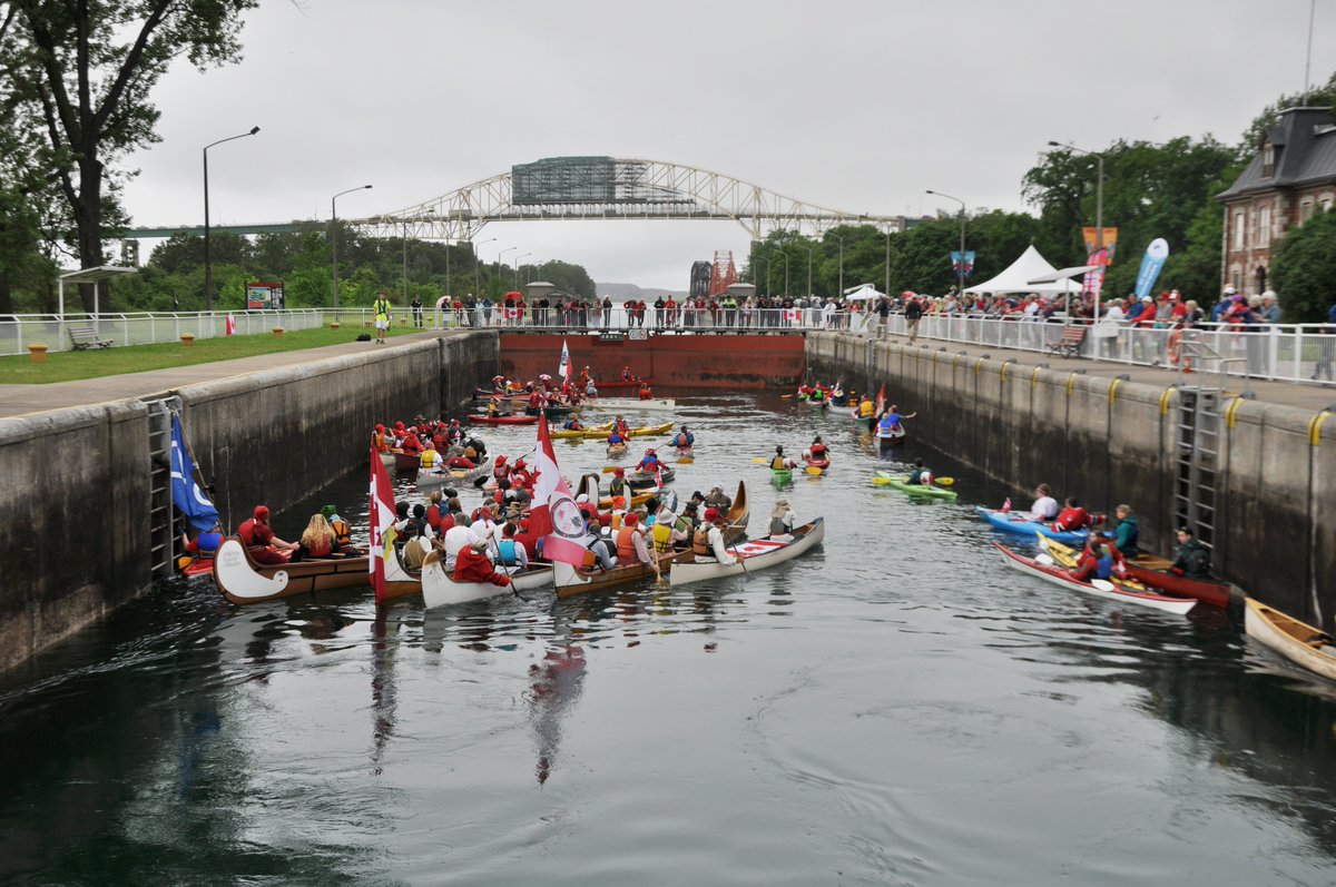Sault Canal NHS tweet media
