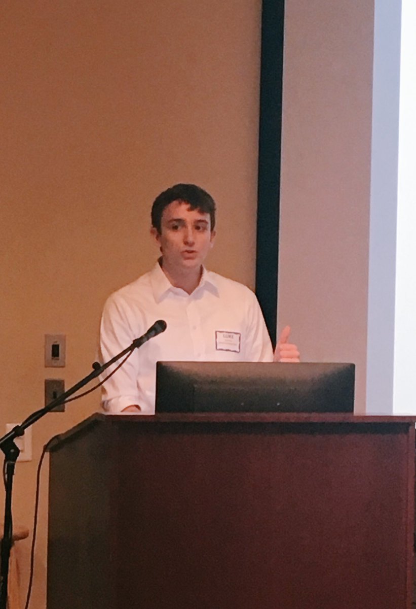 LCPS_CTAE's tweet image. “If your school doesn’t have a cyber club, you need to create a cyber club,” says Luke Janoschka, rising @RockRidgeHigh and @MonroeTechLCPS senior sharing the student perspective on cybersecurity with high school and college educators #LCPSCTE #LCPS19 #GMU #VACYBER