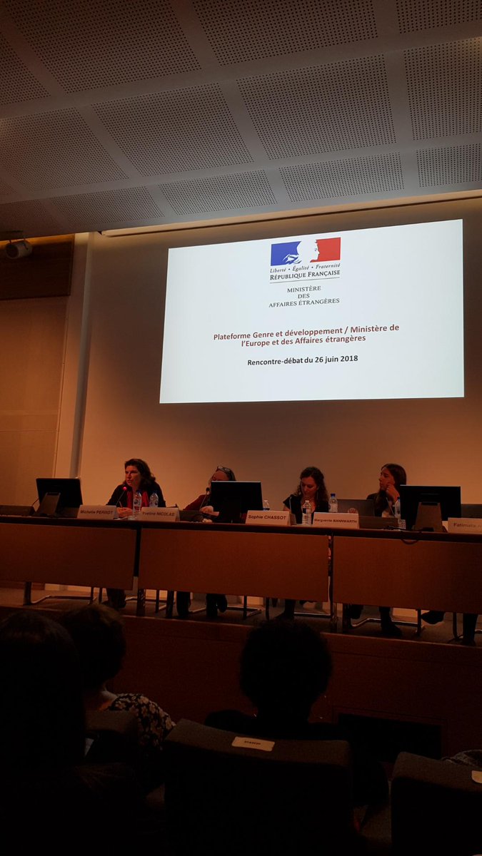PlanFrance's tweet photo. Michelle Perrot @PlanFrance rappelle que l'accès à une #Education de qualité dans un environnement sûr pour les #filles est un rempart contre les violences &amp; les mariages précoces en situation de crise.
->plateforme #genre et #développement @francediplo @JBLemoyne @CoalEducation https://t.co/7QZMygk6Bf