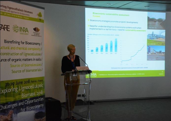 ExploreBiomass's tweet photo. "#Bioeconomy systems #sustainability assessment: embracing complexity"
Julie WOHLFAHRT, @Inra_Nancy give the last speech of #ELB2018 1st day! https://t.co/hvWqOy1OHn