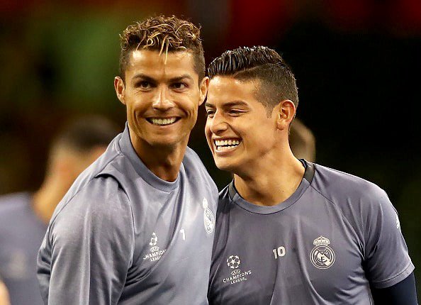 Like & Retweet if you want James Rodríguez and Cristiano Ronaldo to play in the same team again.