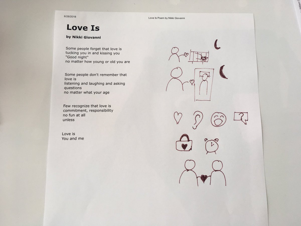 mkt5529's tweet photo. Trying my hand at sketching a poem #Trytheuncomfortable #Takearisk #ICEILatISTE #iste18 #sepolk https://t.co/ZOk1AHYqbi