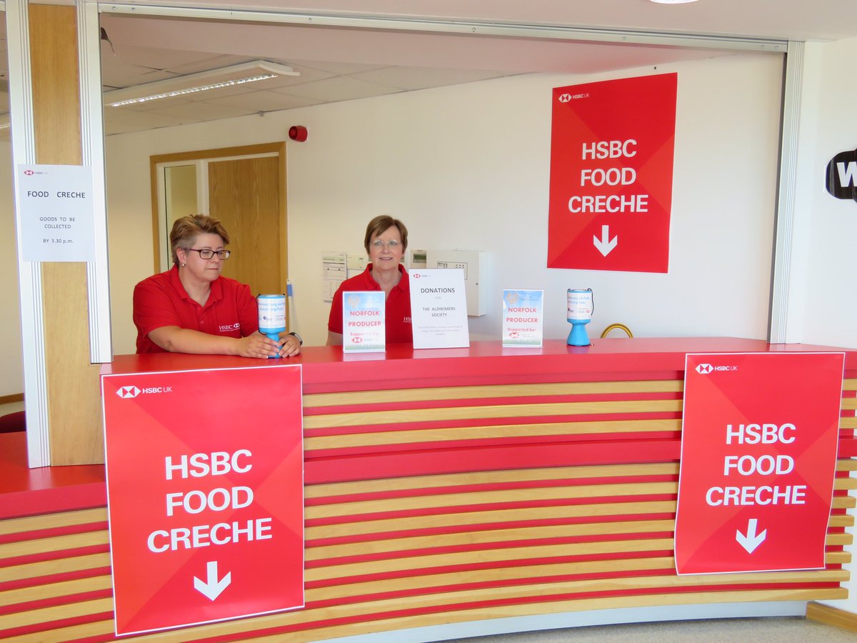 <a href="/HSBC_UK/">HSBC UK</a> Food Crèche set up to support all the local producers in the <a href="/Adnams/">Adnams Southwold</a> food hall at the Royal Norfolk Show <a href="/norfolkshow/">Royal Norfolk Show</a> , refrigerator van kindly provided by <a href="/ondannsfarm/">Danns Farm</a> collecting for <a href="/alzheimerssoc/">Alzheimer's Society</a> . Leave your purchases with us while you enjoy the show <a href="/ProudlyNorfolk/">Proudly Norfolk</a>