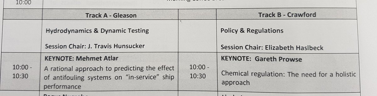 bluemoon_kev's tweet photo. Great second morning at ICMCF in Melbourne, FL. Some great talks from leading speakers from industry and academia. I was in the Hydrodynamics stream and @RicRamsden was in Policy &amp; Regulations. #ICMCF18 @AkzoNobelUS https://t.co/6zTJIB7Fkj