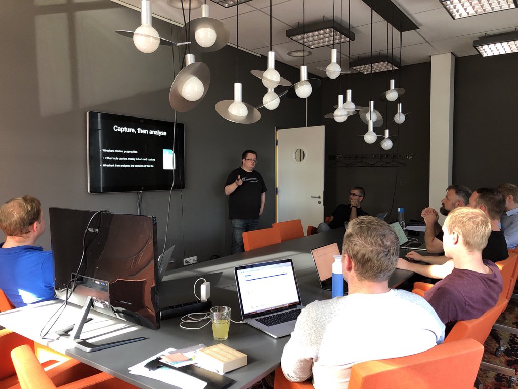 Workshop Wireshark at <a href="/LuminisArnhem/">Luminis Arnhem</a> . Protocol analysis for fun and profit!