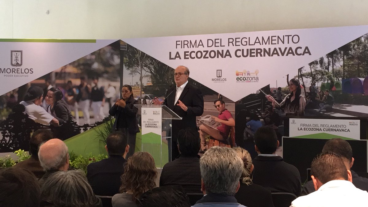 Para la recuperación de las barrancas de #Cuernavaca, se han construido más de 9 mil 400 metros de colectores. <a href="/EcozonaCuerna/">Centro Histórico</a> #Morelos