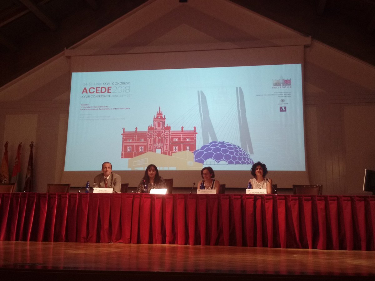 Aunque parezca paradójico, comenzamos la clausura de <a href="/acede2018/">ACEDE2018</a>.