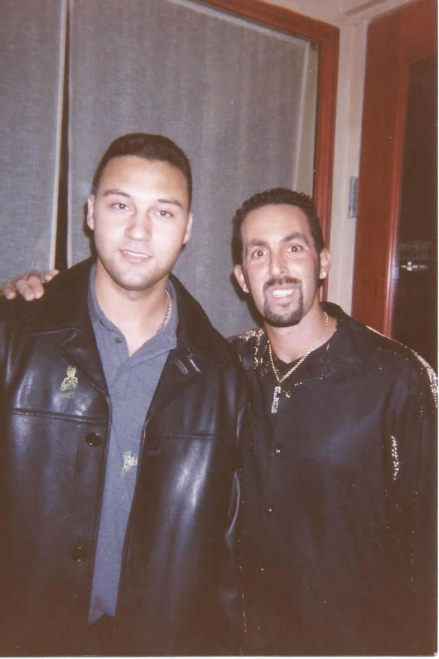 Happy Birthday to the Captain!!!!!!!!! \"Derek Jeter\"  Throwback photo of me and Jeter from the 1990\s 