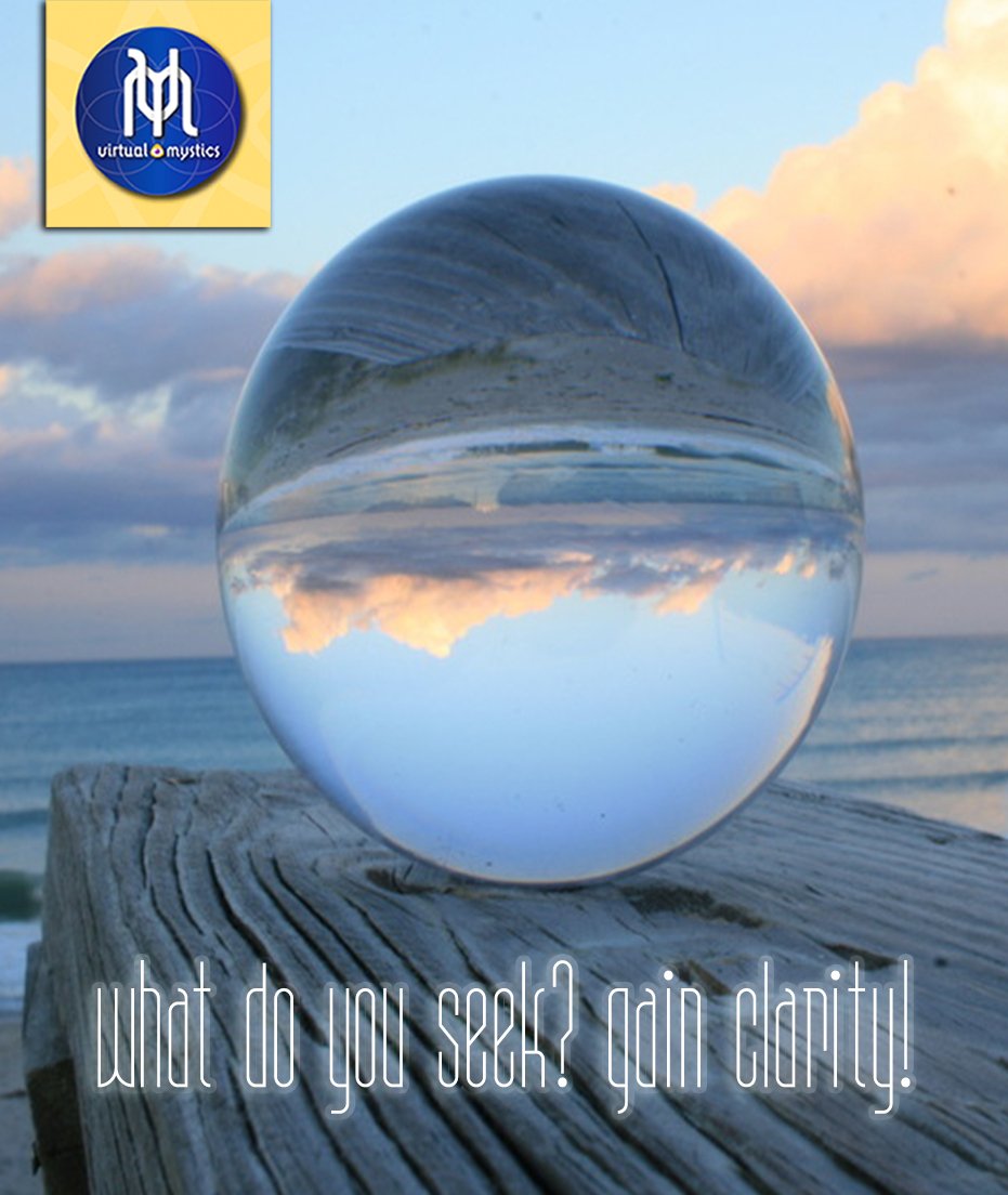 VirtualMystics's tweet photo. When we seek clarity within, we find our superpowers! Clear out the babble. https://t.co/jFZFOnCigz