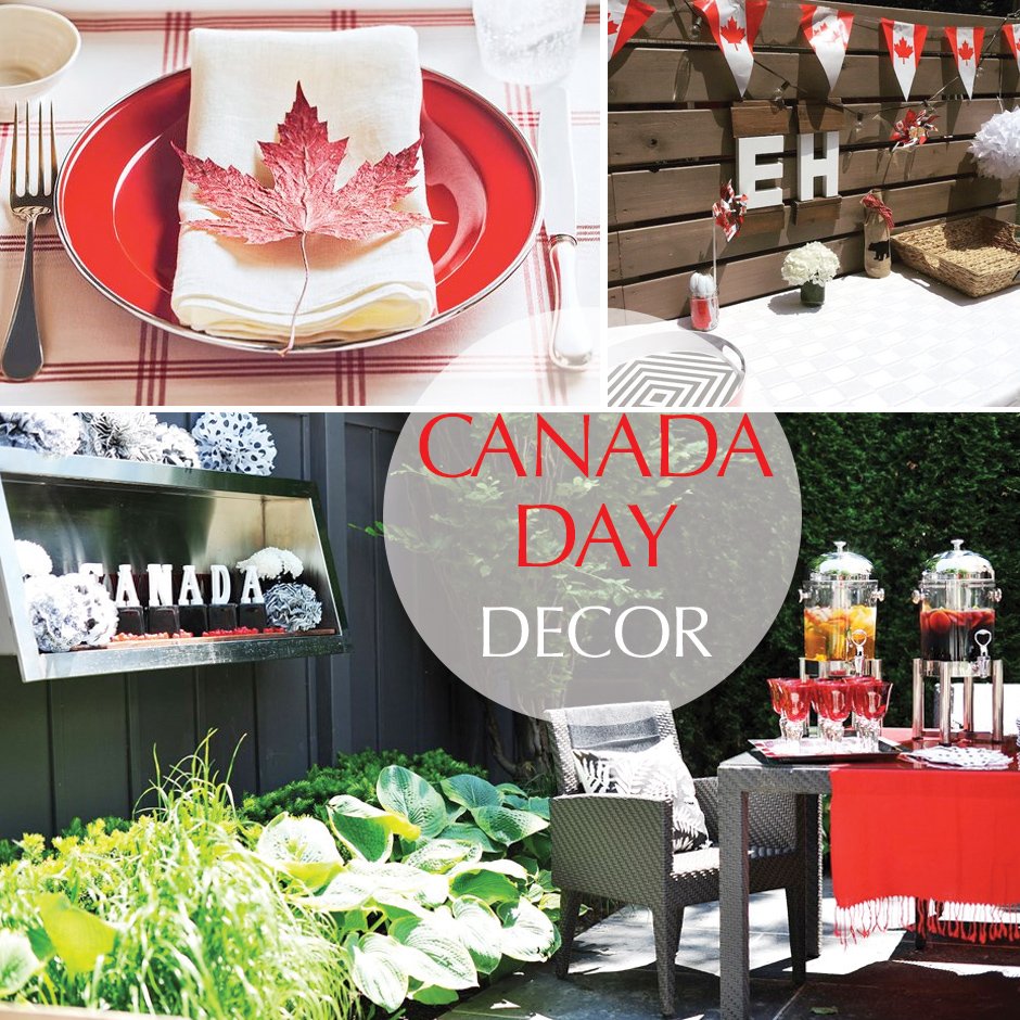 AriZadegan's tweet photo. Throwing a #canadaday BBQ? Don't forget about the decor... simple little touches can have BIG impact! #ariknows #canadadaydecor #outsideparty #torontorealestate https://t.co/CRVkPX8b4e