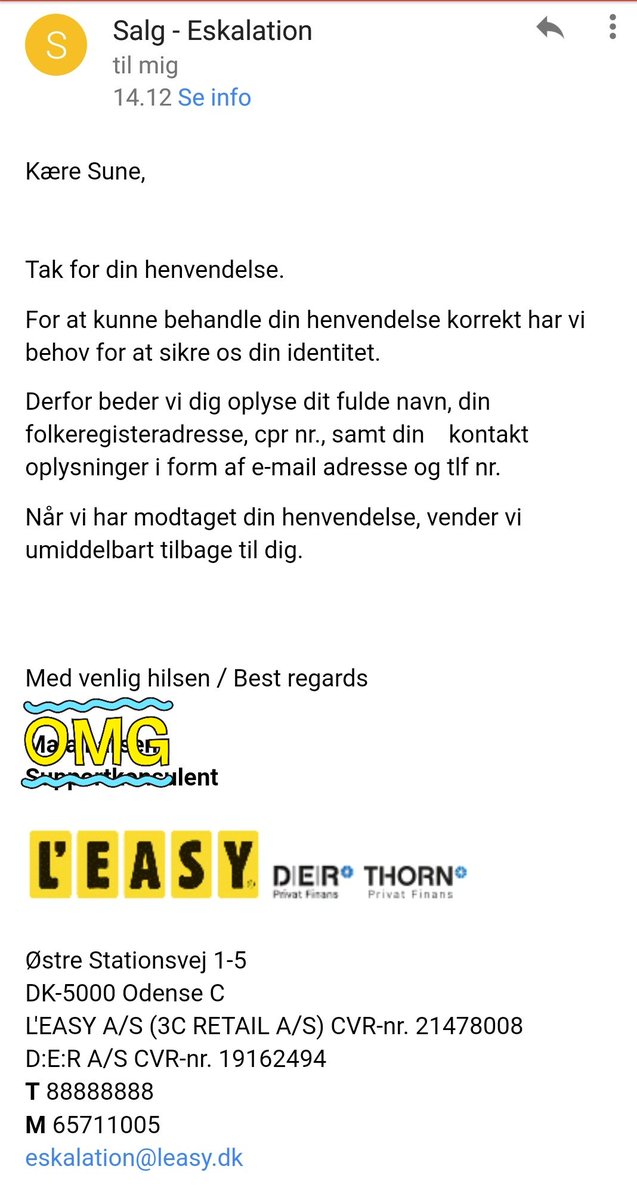 Thorn Leasy Kontakt