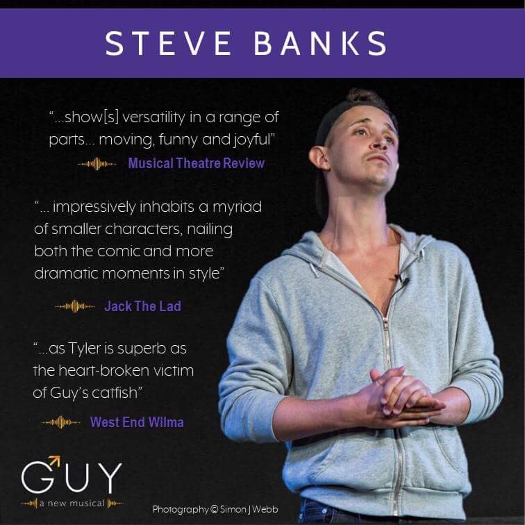 guythemusical's tweet photo. Overwhelming critical acclaim for our brilliant cast! Proud of you @StevenSpeaking @brenmatthew @AdamBraidley @seannmileymoore 🌈👬😍😌🍾🍾🍾🍾

Only 4 London performances left, selling fast! https://t.co/2JF0rEkzWa https://t.co/QmGfIvS5yb