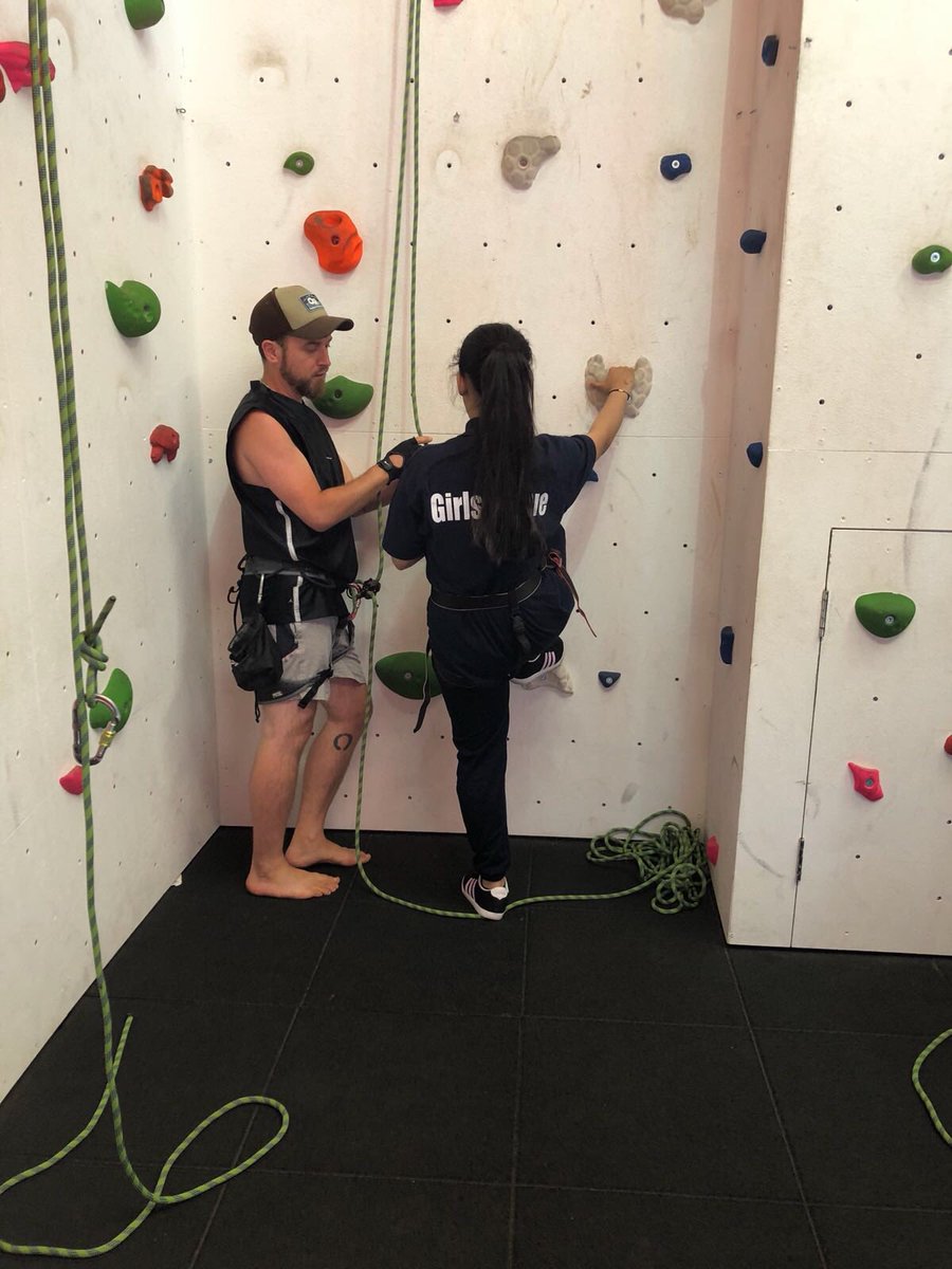 DenbighPEDept's tweet image. Great afternoon at @TokkoYouthLuton rock climbing with the @girlsactive leaders for NSSW #girlsactive #getfitquick