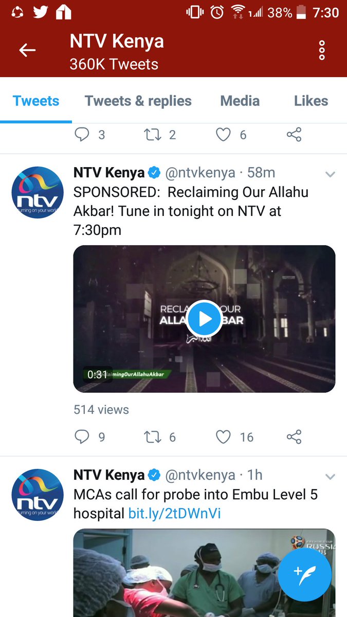 BootyShantel's tweet photo. #ReclaimingOurAllahuAkbar on @ntvkenya  in a few minutes https://t.co/u9uODEJA2p