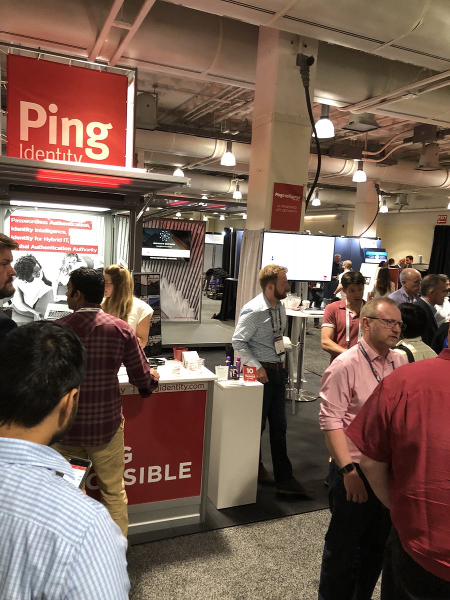 pingidentity's tweet photo. Come visit the Ping booth in the expo hall to learn about how Ping can make the impossible #PingPossible. We’ve opened up a new section of the booth dedicated to #IdentityIntelligence, where you can ease your mind with a head massager! #Identiverse https://t.co/ejp4yGnEvo https://t.co/1KPvPCQM61