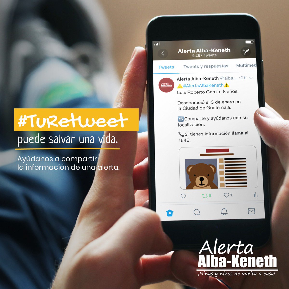 alba_keneth's tweet photo. #AlertaAlbaKeneth 🐻 | Cada boletín que compartimos es una niña, niño o adolescente desparecido que está en riesgo.
#TuRetweet puede salvar una vida. https://t.co/TOkfjZDzEV