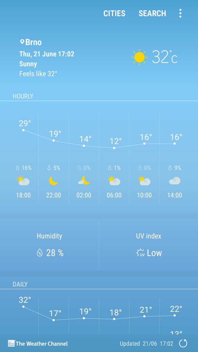 AudioRob1982's tweet photo. @br It's even hotter here in Brno https://t.co/vYoSbIs3yL