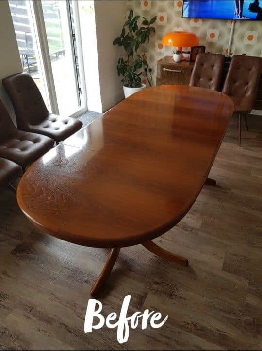 HawdonSurfaces's tweet image. Something a little bit different today. 😀 
A customer I fitted worktops for last year got back in touch to get the dining table covered in Corian to match the kitchen.😎
The kitchen is still looking FAB!👌
Any ideas message Scott:
Info@Hawdonworksurfaces.
07848869222
#JustAsk