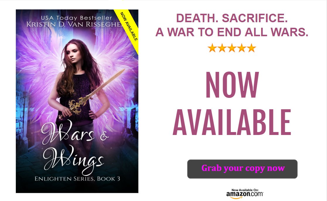 KasianPub's tweet photo. WARS &amp; WINGS, the final installment in the Enlighten Series is now available!! >> https://t.co/RXBUgmSMxG https://t.co/STQ1aiSWZ6