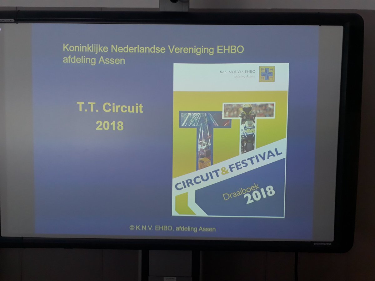 Vanavond briefing voor <a href="/ttcircuitassen/">TT Circuit Assen</a> #Assen. #vrijwilligerswerk.  Dag 4 van 10 . #ttweek2018