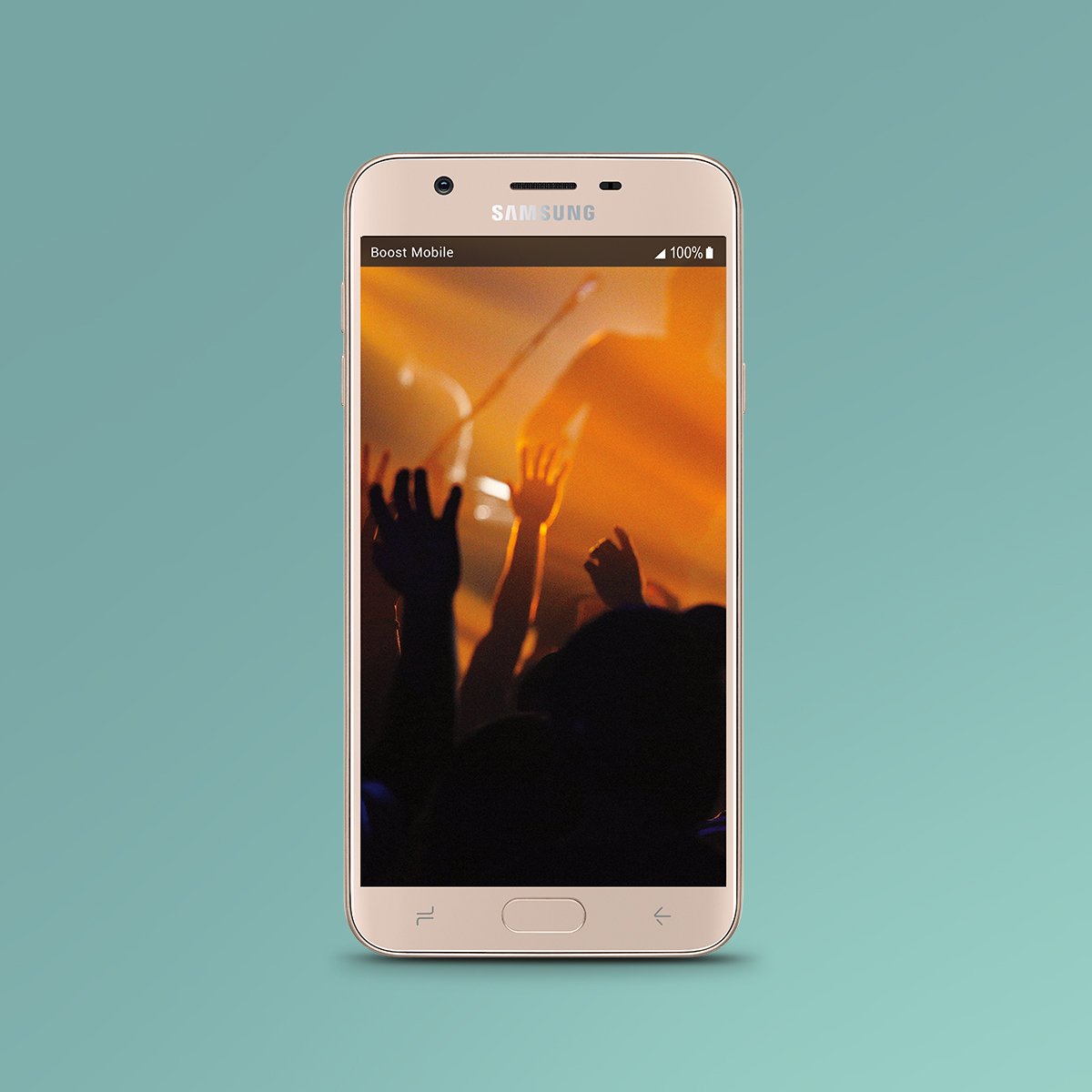 boostmobile's tweet image. The fun never stops with the Samsung Galaxy J7 Refine's large 5.5” HD screen and 13MP front and rear-facing camera. boost.co/2Mj6oPh