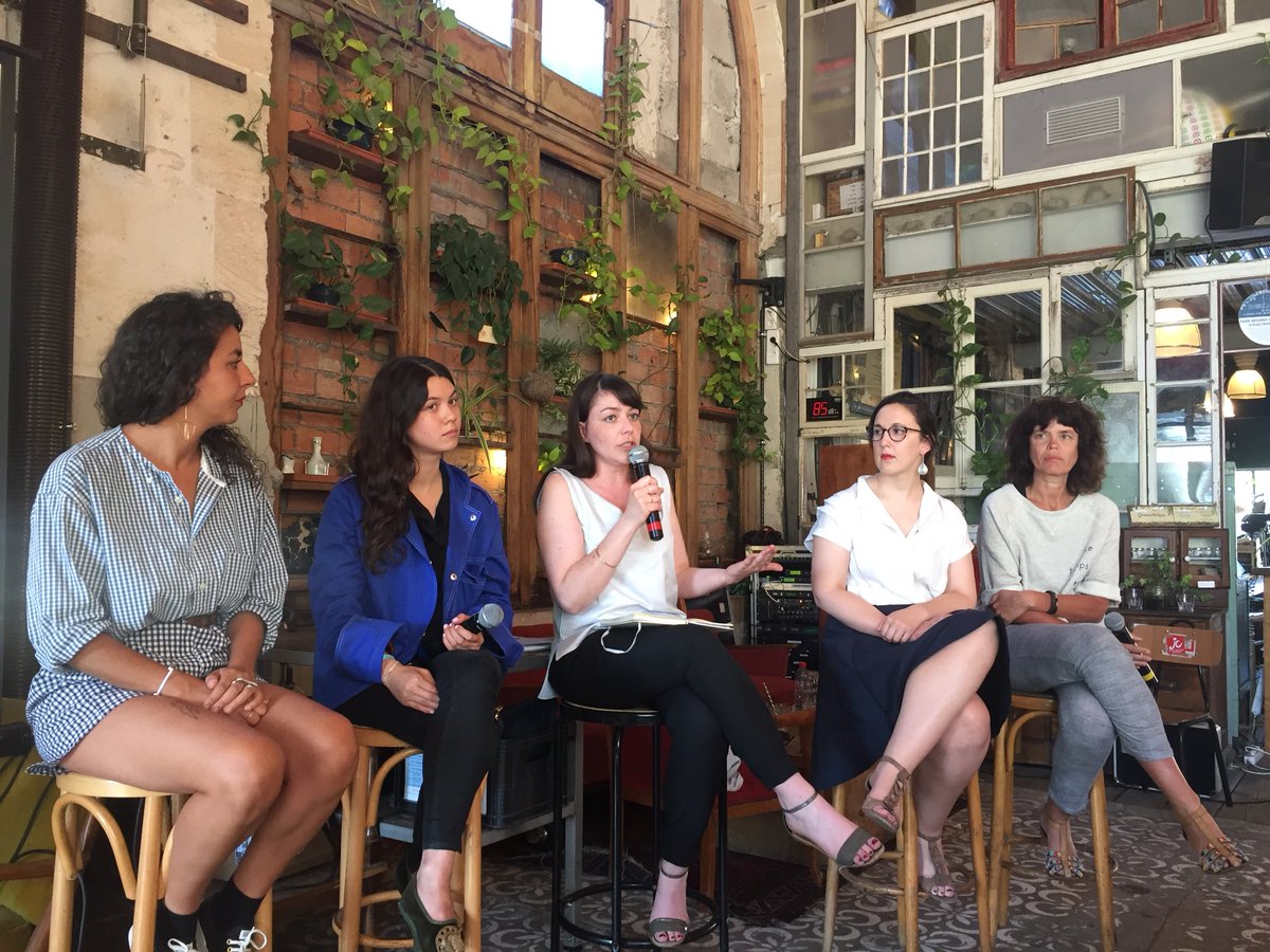 Top depart pour la conf. Sur les nouvelles façons de consommer la mode avec le label #uneautremoderstpossible à <a href="/LaRe_cyclerie/">La REcyclerie</a>