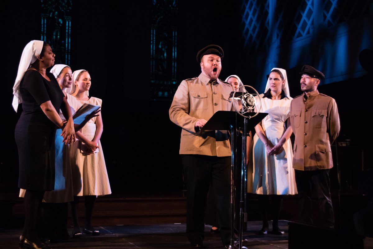 TONIGHT is OPENING NIGHT of #llandoverycastle Workshop Performances! Tickets: llandoverycastle.ca Show at 8 pm, with a 7 pm pre concert chat with <a href="/MSF_canada/">Doctors Without Borders / Médecins Sans Frontières</a> Photos: @Opera_Plaid 
<a href="/IndieOperaTO/">Indie Opera TO</a>