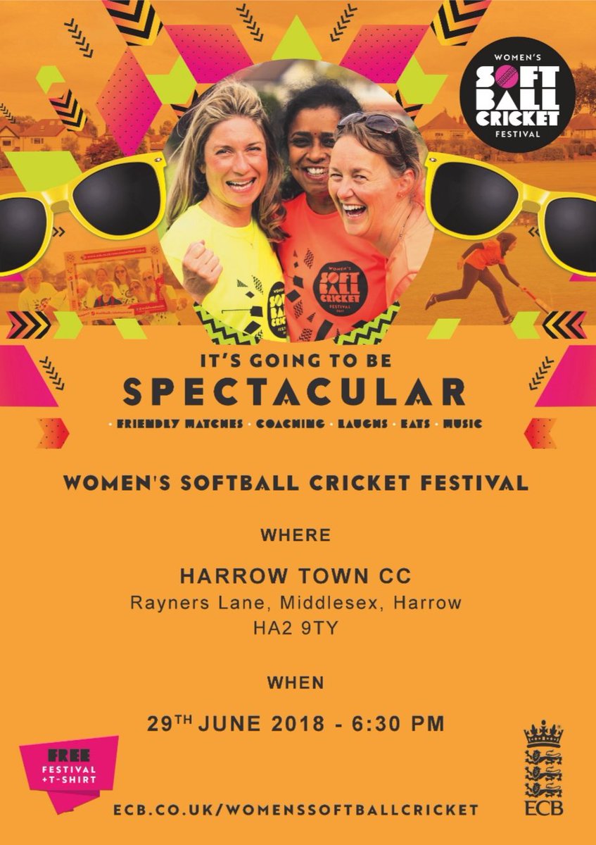 HarrowTown_CC's tweet image. Women's softabll festival ay Harrow Town this Friday from 6pm!
@NortholtLocal @ArchantDigital @eaHarrow @OurHarrow @HarrowSoG