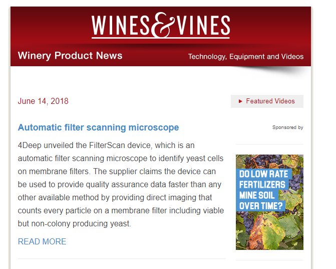 4Deepinwater's tweet photo. There's a new yeast-detector in the wine market  #winesandvines 
https://t.co/w6n18M7OvI https://t.co/bbEoa0DioG