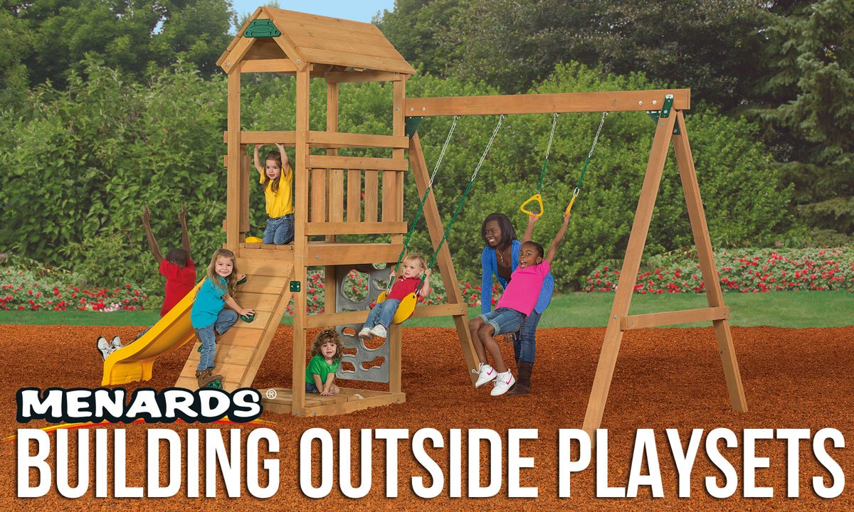 menards outdoor playsets