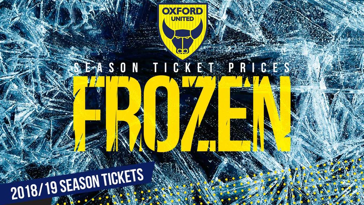 OUFCOfficial's tweet photo. The season is edging closer, the boys are back in &amp; pre-season starts tomorrow 🙌

Join the @YellowArmyOUFC and secure your 2018/19 season ticket now. Spread the cost &amp; take advantage of our 10 month interest free options #oufc

Details 👉 https://t.co/lAyX87pIyH https://t.co/oqtjcAkto2