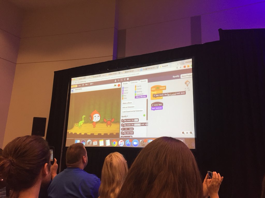 Tech_NicholeEDU's tweet photo. I am so pumped for @scratch #Scratch3point0 This is awesome! I can’t wait for the next school year &amp; camp code to dig in with the kids! #NoMoreFlash #SoManyFeatures #NowINeedAMicrobit @microbit_edu @EduTechGray @LIBMrsPierce #ISTE18 @MsNykorchuk5 @HoustonLIB @LIBPrincipal https://t.co/PStm6EFjnS