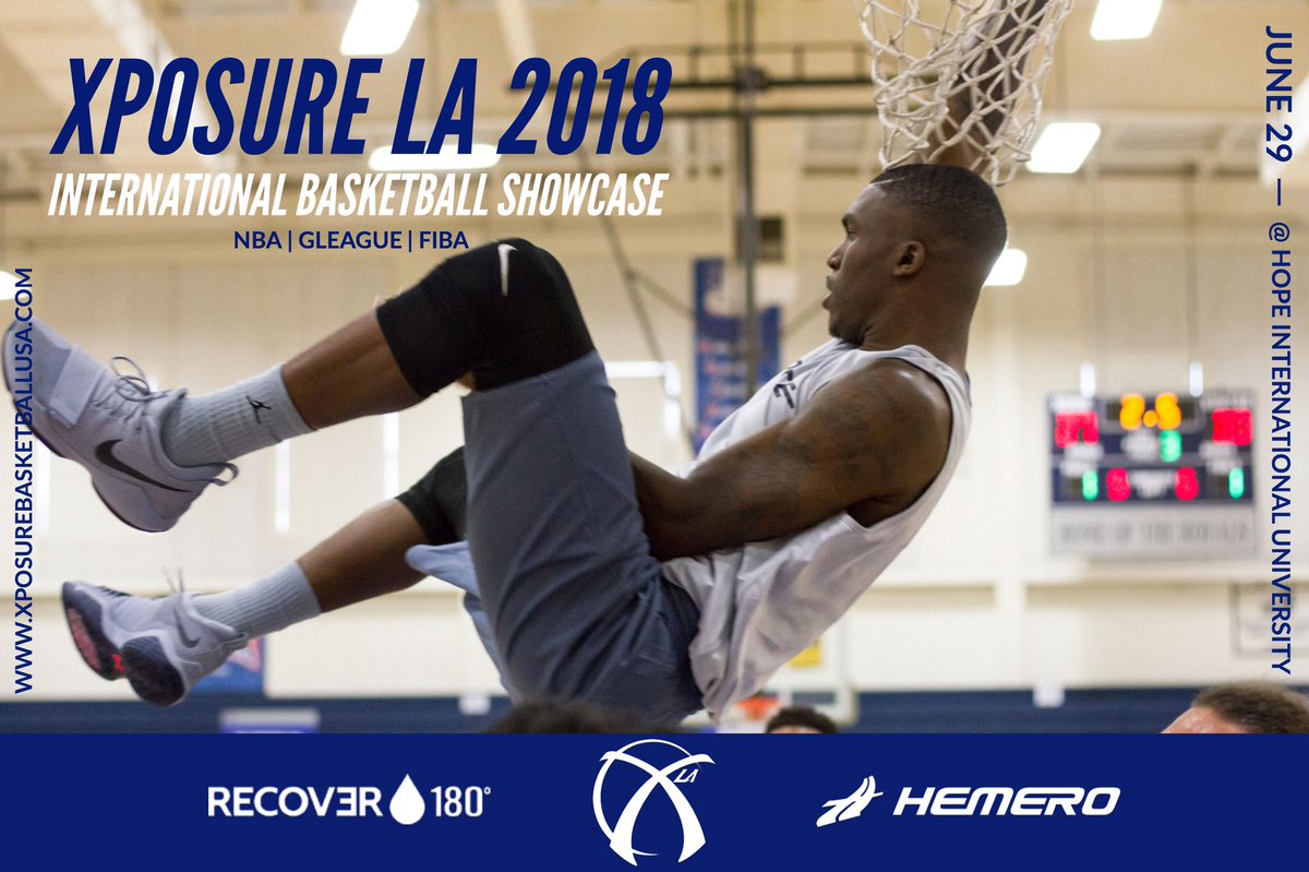 XLA18! #XposureLA #NBA #GLeague #FIBA #Hemero #Recover180